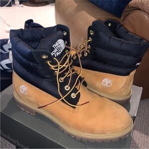 North face x timberland size 10